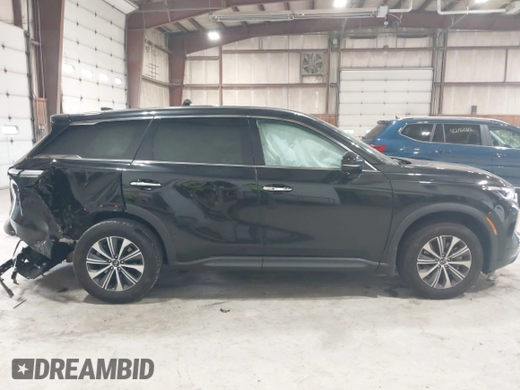2024 Infiniti QX60 Pure with VIN 5N1DL1ES9RC335970, listed as a IAAI auction lot 42210949 with 17,345 mi miles and . Bid and sale history available at DreamBid. Image 13.