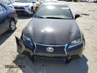 2013 Lexus GS 350 with VIN JTHBE1BL9D5023324, listed as a Copart auction lot 60797814 with 104,241 mi miles and Salvage Title. Bid and sale history available at carsss.com. Image 5.