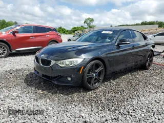 2015 BMW 4 Series 428i with VIN WBA4A5C55FD410133, listed as a Copart auction lot 56307405 with 125,410 mi miles and Salvage title. Bid and sale history available at DreamBid. Image 1.