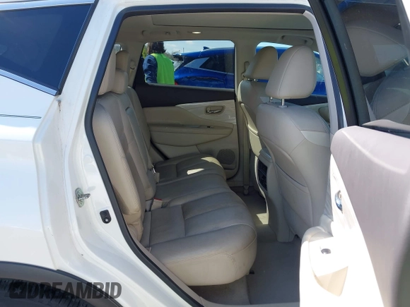 2015 Nissan Murano SL with VIN 5N1AZ2MH1FN235715, listed as a IAAI auction lot 41963660 with 59,566 mi miles and . Bid and sale history available at DreamBid. Image 8.