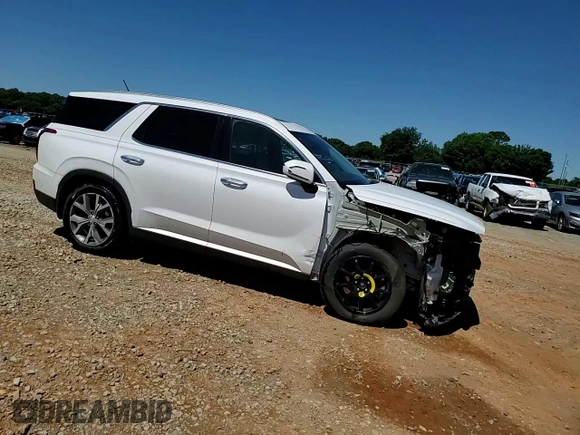 2020 Hyundai Palisade SEL with VIN KM8R34HE4LU110211, listed as a Copart auction lot 58011805 with 64,216 mi miles and Salvage title. Bid and sale history available at DreamBid. Image 14.