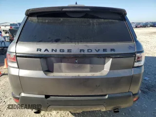 2017 Land Rover Range Rover Sport with VIN SALWR2FE3HA128357, listed as a Copart auction lot 86015104 with 62,257 mi miles and Salvage Title. Bid and sale history available at DreamBid. Image 6.