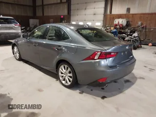2015 Lexus IS 250 with VIN JTHCF1D21F5025433, listed as a IAAI auction lot 41458654 with 61,028 mi miles and . Bid and sale history available at DreamBid. Image 3.