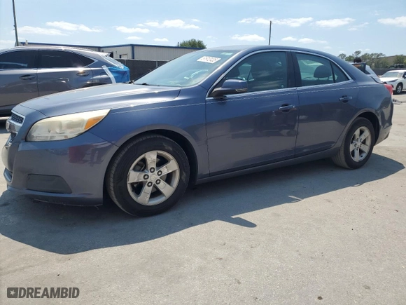 2013 Chevrolet Malibu LT with VIN 1G11C5SAXDF274400, listed as a Copart auction lot 51912435 with 122,395 mi miles and Salvage Title. Bid and sale history available at carsss.com. Image 1.