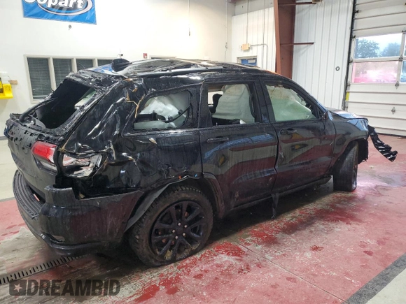 2021 Jeep Grand Cherokee Laredo X with VIN 1C4RJEAG4MC713470, listed as a Copart auction lot 57846325 with Not provided miles and Salvage title. Bid and sale history available at DreamBid. Image 3.
