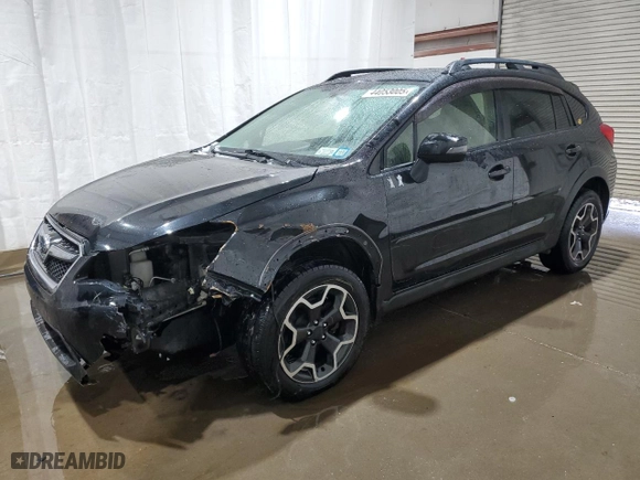 2015 Subaru XV Crosstrek Limited with VIN JF2GPASC0FH218989, listed as a Copart auction lot 44053005 with 92,993 mi miles and Salvage Title. Bid and sale history available at carsss.com. Image 1.
