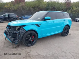 2014 Land Rover Range Rover Sport Autobiography with VIN SALWV2EF1EA310057, listed as a IAAI auction lot 40759009 with 95,888 mi miles. Bid and sale history available at carsss.com. Image 18.