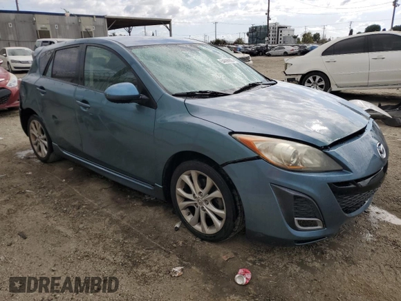 2010 Mazda 3 S Sport with VIN JM1BL1H63A1289949, listed as a Copart auction lot 54698905 with 154,054 mi miles and Salvage Title. Bid and sale history available at DreamBid. Image 4.
