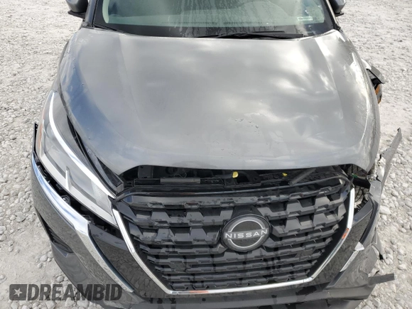 2023 Nissan Kicks SV with VIN 3N1CP5CV0PL549503, listed as a Copart auction lot 75671534 with 11,750 mi miles and Non Repairable. Bid and sale history available at DreamBid. Image 11.