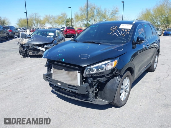 2018 Kia Sorento LX with VIN 5XYPG4A58JG394466, listed as a IAAI auction lot 41752084 with 91,053 mi miles and . Bid and sale history available at DreamBid. Image 2.