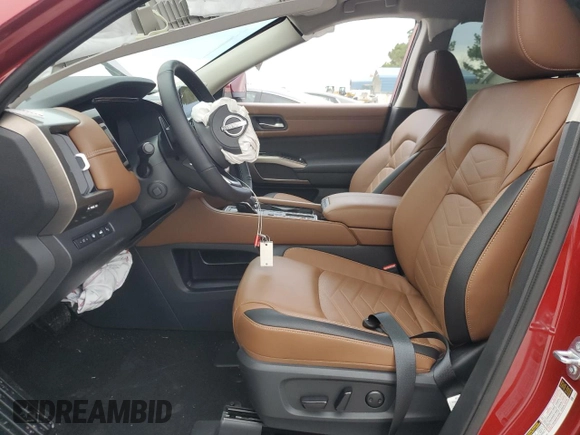 2024 Nissan Pathfinder Platinum with VIN 5N1DR3DG7RC316812, listed as a Copart auction lot 44542305 with 1,608 mi miles and Salvage title. Bid and sale history available at DreamBid. Image 7.