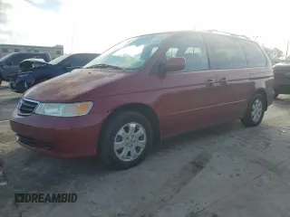 2003 Honda Odyssey EX-L with VIN 5FNRL18933B097823, listed as a Copart auction lot 46882805 with 349,062 mi miles and Clean Title. Bid and sale history available at DreamBid. Image 1.