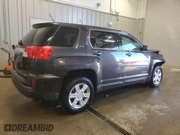 2016 GMC Terrain SLE with VIN 2GKFLSEK1G6177332, listed as a Copart auction lot 83106244 with 150,222 mi miles and Salvage Title. Bid and sale history available at DreamBid. Image 3.