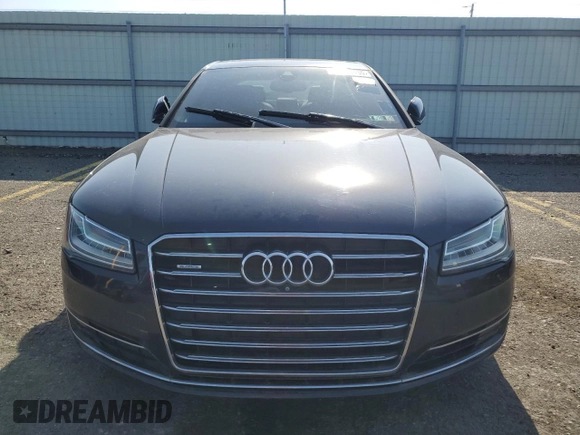 2015 Audi A8 4.0T с VIN WAU32AFDXFN035368, выставлен на аукционе Copart как лот 62078435 с пробегом Не указан миль и Чистый • Clean title. История ставок и продаж доступна на DreamBid. Изображение 5.