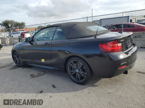 2017 BMW 2 Series M240i xDrive with VIN WBA2L3C3XHV667578, listed as a Copart auction lot 79116964 with 49,741 mi miles and Salvage Title. Bid and sale history available at carsss.com. Image 2.