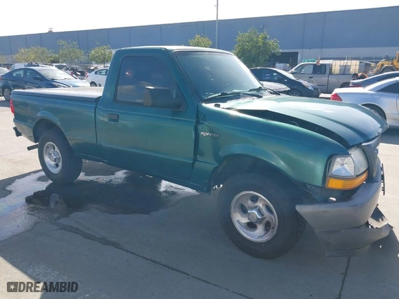2000 Ford Ranger XL with VIN 1FTYR10C9YPB64651, listed as a IAAI auction lot 41589635 with 134,323 mi miles. Bid and sale history available at carsss.com. Image 1.
