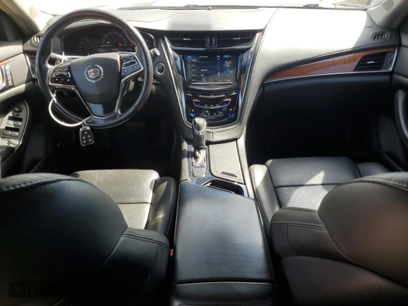 2014 Cadillac CTS Luxury RWD with VIN 1G6AR5SX4E0196780, listed as a Copart auction lot 47454185 with 84,265 mi miles and Salvage Title. Bid and sale history available at carsss.com. Image 8.