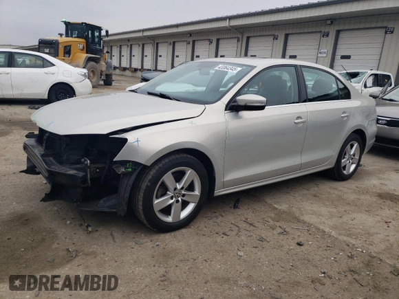 2012 Volkswagen Jetta Sedan TDI with VIN 3VW3L7AJ4CM005608, listed as a Copart auction lot 43364345 with 147,973 mi miles and Salvage Title. Bid and sale history available at carsss.com. Image 1.