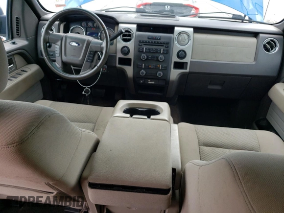 2010 Ford F-150 XL with VIN 1FTFW1EV8AFA11457, listed as a Copart auction lot 60961435 with 159,767 mi miles and Salvage title. Bid and sale history available at DreamBid. Image 8.