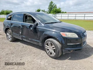 2008 Audi Q7 Premium with VIN WA1BY74L08D023419, listed as a Copart auction lot 57443265 with 204,142 mi miles and Salvage title. Bid and sale history available at DreamBid. Image 4.