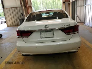 2013 Lexus LS 460 with VIN JTHBL5EF5D5118661, listed as a Copart auction lot 52514565 with Not provided miles and Salvage title. Bid and sale history available at DreamBid. Image 6.