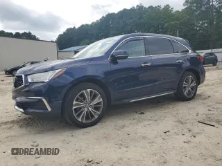 2017 Acura MDX Technology with VIN 5FRYD4H52HB021510, listed as a Copart auction lot 64566505 with 74,695 mi miles and Salvage title. Bid and sale history available at DreamBid. Image 1.