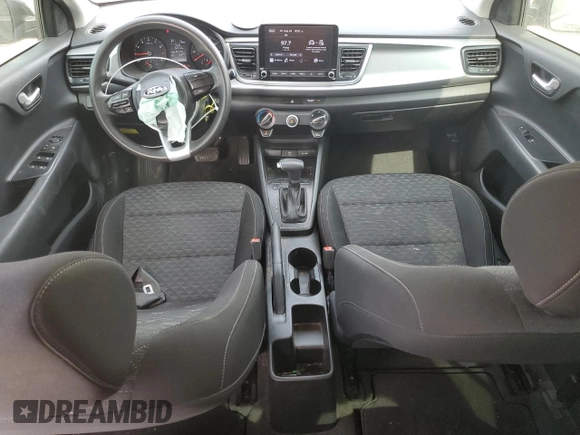 2021 Kia Rio LX with VIN 3KPA24AD9ME383196, listed as a Copart auction lot 68703904 with 100,688 mi miles and Salvage Title. Bid and sale history available at DreamBid. Image 8.