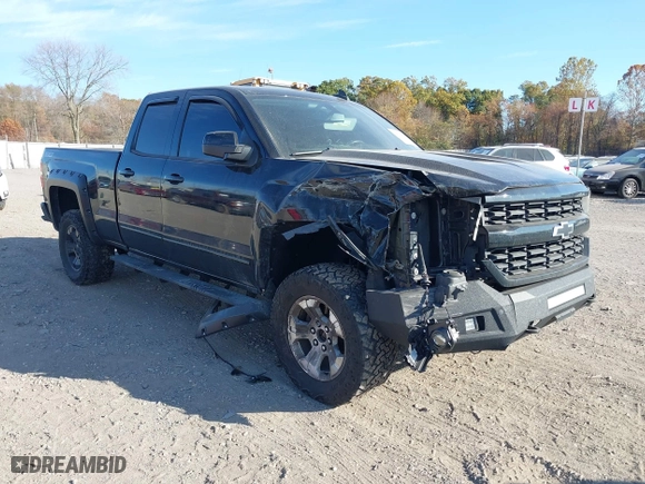 2017 Chevrolet Silverado 1500 LT with VIN 1GCVKREC0HZ293560, listed as a IAAI auction lot 40706331 with 133,438 mi miles. Bid and sale history available at carsss.com. Image 1.