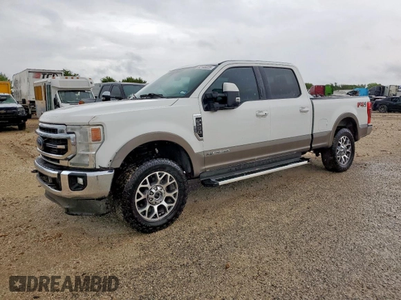 2022 Ford F-250 XL with VIN 1FT8W2BT6NEG01444, listed as a Copart auction lot 62146025 with 81,334 mi miles and Clean title. Bid and sale history available at DreamBid. Image 1.