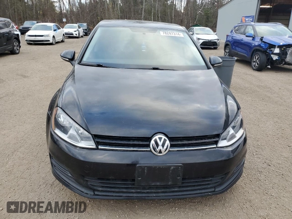 2015 Volkswagen Golf TSI S z VIN 3VW117AU7FM008563, wystawiony jako Copart lot #78247314 z przebiegiem 135 271 mil mil oraz Czysty tytuł • Clean title. Historia ofert i sprzedaży dostępna na DreamBid. Obrazek 5.