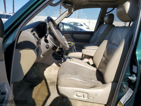 2003 Toyota Land Cruiser with VIN JTEHT05J532047573, listed as a Copart auction lot 44815705 with 231,288 mi miles and Clean Title. Bid and sale history available at carsss.com. Image 7.