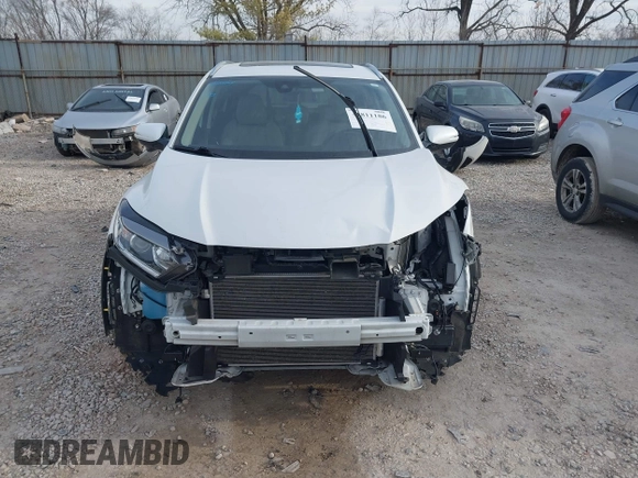 2022 Honda HR-V EX with VIN 3CZRU6H55NM767243, listed as a IAAI auction lot 41811186 with 33,445 mi miles. Bid and sale history available at carsss.com. Image 12.