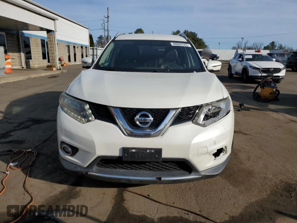 2016 Nissan Rogue SL with VIN 5N1AT2MVXGC746179, listed as a Copart auction lot 48053725 with 99,354 mi miles and Salvage Title. Bid and sale history available at DreamBid. Image 5.