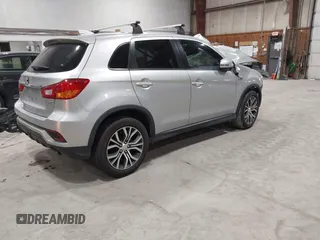 2018 Mitsubishi Outlander Sport ES 2.0 with VIN JA4AP3AUXJU022305, listed as a IAAI auction lot 41662767 with 43,527 mi miles. Bid and sale history available at carsss.com. Image 4.