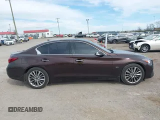 2018 Infiniti Q50 3.0t Luxe with VIN JN1EV7AR2JM445138, listed as a IAAI auction lot 41851019 with 75,018 mi miles. Bid and sale history available at carsss.com. Image 13.