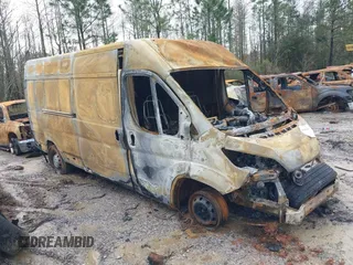 2023 Ram ProMaster Cargo with VIN 3C6MRVJG1PE556679, listed as a IAAI auction lot 41298439 with Not Provided miles and . Bid and sale history available at DreamBid. Image 1.