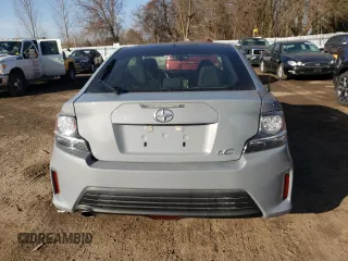 2014 Scion tC with VIN JTKJF5C7XE3086652, listed as a Copart auction lot 46542145 with 216,577 mi miles and Salvage Title. Bid and sale history available at carsss.com. Image 6.