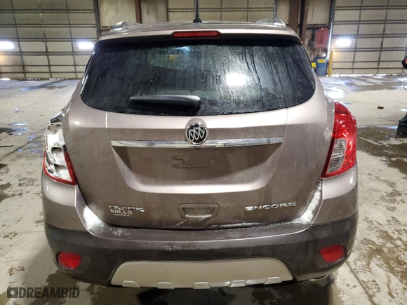 2013 Buick Encore Leather with VIN KL4CJCSB9DB178956, listed as a Copart auction lot 45148875 with 51,343 mi miles and Salvage Title. Bid and sale history available at carsss.com. Image 6.