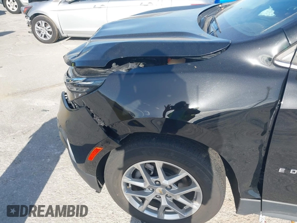 2022 Chevrolet Equinox LT with VIN 3GNAXKEV6NL114134, listed as a IAAI auction lot 40828504 with 43,240 mi miles and . Bid and sale history available at DreamBid. Image 21.