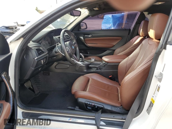 2015 BMW 2 Series 228i with VIN WBA1F9C54FVW98698, listed as a Copart auction lot 47660115 with 91,221 mi miles and Salvage Title. Bid and sale history available at carsss.com. Image 7.