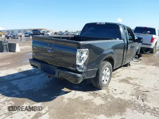 2012 Ford F-150 XL with VIN 1FTMF1CF1CFC54775, listed as a IAAI auction lot 41750647 with 11 mi miles. Bid and sale history available at carsss.com. Image 4.
