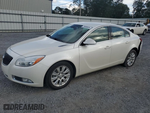 2012 Buick Regal with VIN 2G4GR5ER2C9207049, listed as a Copart auction lot 73685634 with 109,133 mi miles and Salvage Title. Bid and sale history available at carsss.com. Image 1.