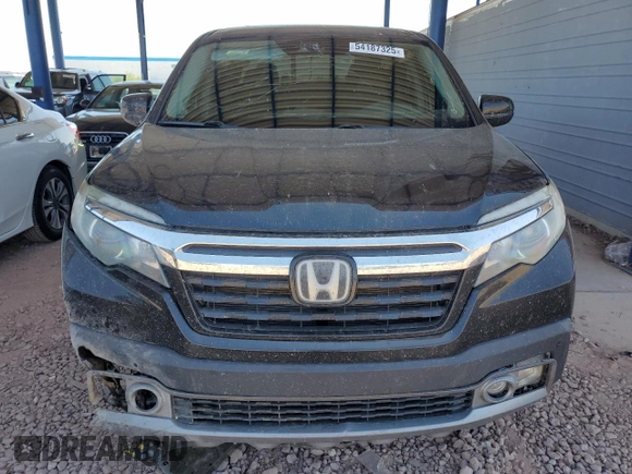 2020 Honda Ridgeline RTL-E with VIN 5FPYK3F75LB009423, listed as a Copart auction lot 54187325 with 96,128 mi miles and Salvage title. Bid and sale history available at DreamBid. Image 5.