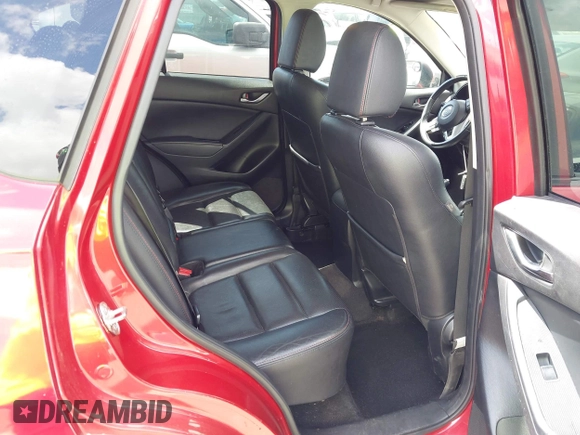 2015 Mazda CX-5 Grand Touring with VIN JM3KE2DY7F0537017, listed as a IAAI auction lot 41953011 with 78,098 mi miles. Bid and sale history available at carsss.com. Image 8.