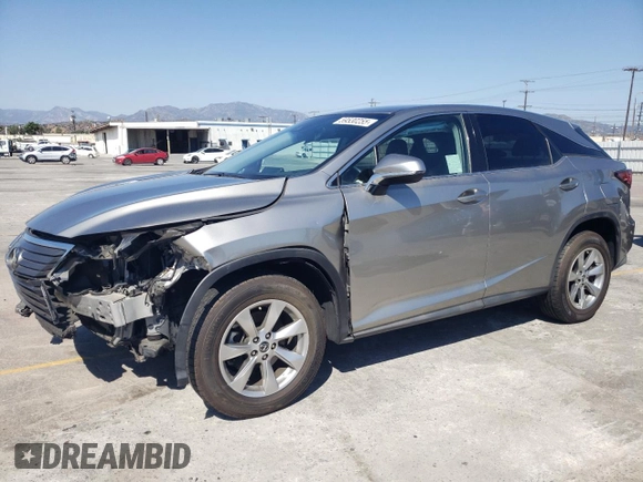 2019 Lexus RX 350 with VIN 2T2ZZMCA9KC143204, listed as a Copart auction lot 59530255 with 60,591 mi miles and Salvage title. Bid and sale history available at DreamBid. Image 1.
