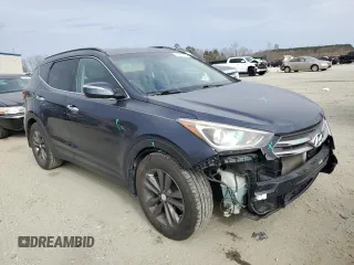 2017 Hyundai Santa Fe Sport 2.0T with VIN 5NMZU4LA1HH040946, listed as a Copart auction lot 48427805 with 116,119 mi miles and Salvage Title. Bid and sale history available at carsss.com. Image 4.