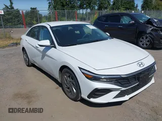 2024 Hyundai Elantra SEL with VIN KMHLM4DG9RU819624, listed as a IAAI auction lot 42527720 with 19,564 mi miles and . Bid and sale history available at DreamBid. Image 1.
