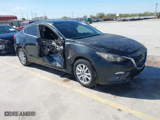 2016 Mazda Mazda3 i Touring with VIN 3MZBM1W77GM290829, listed as a IAAI auction lot 40347387 with 100,013 mi miles. Bid and sale history available at carsss.com. Image 1.