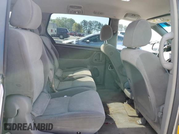 2007 Toyota Sienna CE with VIN 5TDZK23C37S047971, listed as a Copart auction lot 52540665 with 244,761 mi miles and Salvage Title. Bid and sale history available at carsss.com. Image 10.