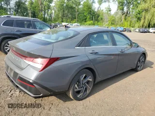 2024 Hyundai Elantra SEL with VIN KMHLS4DG7RU748901, listed as a Copart auction lot 59608625 with 21,072 mi miles and Salvage title. Bid and sale history available at DreamBid. Image 3.